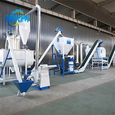 Sawdust fuel pellet production line