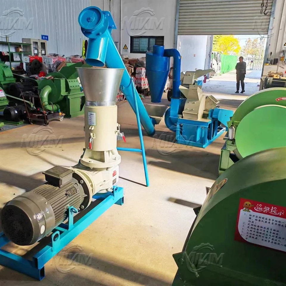 Small Flat Die Wood Pellet Making Machine high quality