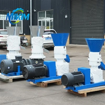 Máquina de pellets de combustível de casca