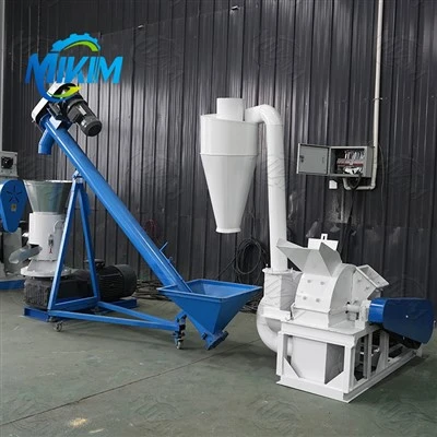 Linha de equipamentos de pellets de biomassa