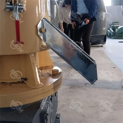 Máquina de produção de combustível de pelotas de biomassa