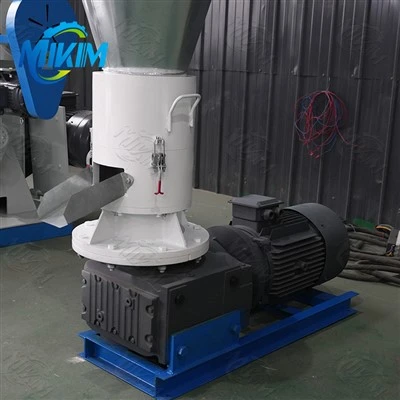 Máquina de pellets de combustível de cavacos de madeira de biomassa