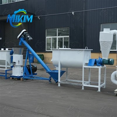 Linha de fabricação de pellets de madeira de biomassa