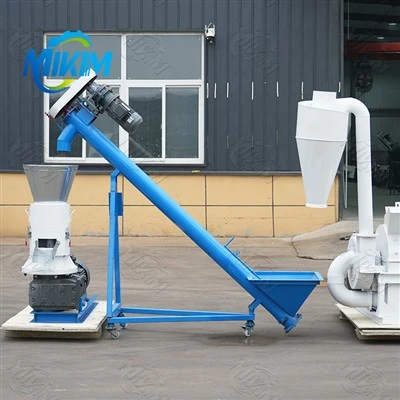 Linha de produção de pellets de madeira inteira