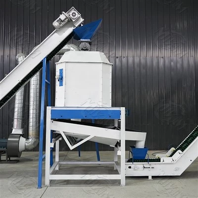 Grande linha de produção de pellets para biomassa, madeira
