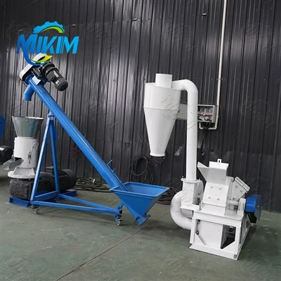 Linha de pellets para chip de madeira