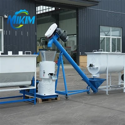 Linha da máquina de pellets para serragem