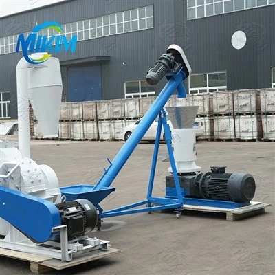 Linha de produção de pellets para serragem
