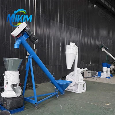 Linha de produção de pellets de serragem
